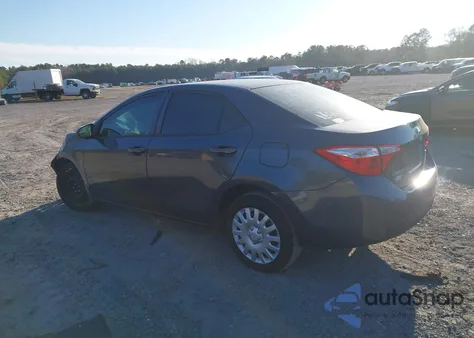 2016 Toyota Corolla Le из США, поврежденный, VIN 2T1BURHE7GC672865